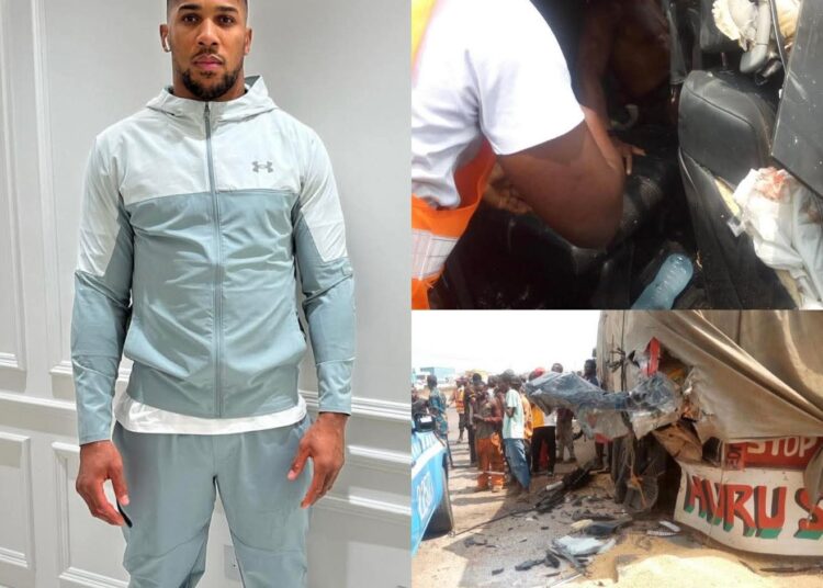 Anthony Joshua Pulled From Wreckage After Horror Nigeria Crash That Claims Two Lives 1 Anthony Joshua Pulled From Wreckage After Horror Nigeria Crash That Claims Two Lives