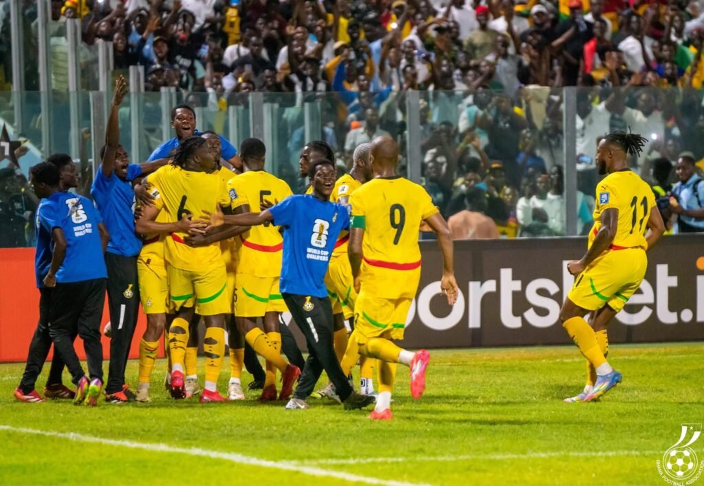 Ghana Faces England, Croatia, and Panama in Tough 2026 World Cup Group 2 Ghana Black Stars 1
