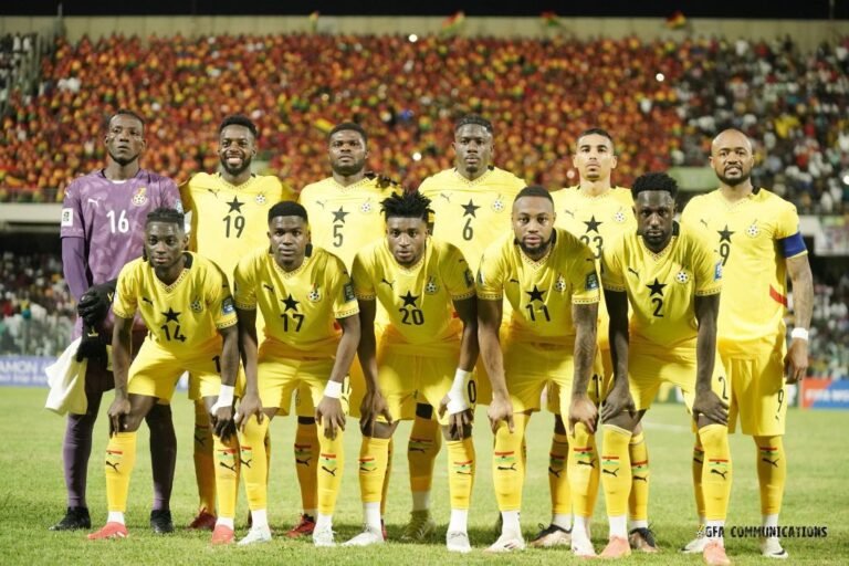 Ghana Faces England, Croatia, and Panama in Tough 2026 World Cup Group 1 Ghana Black Stars Squad
