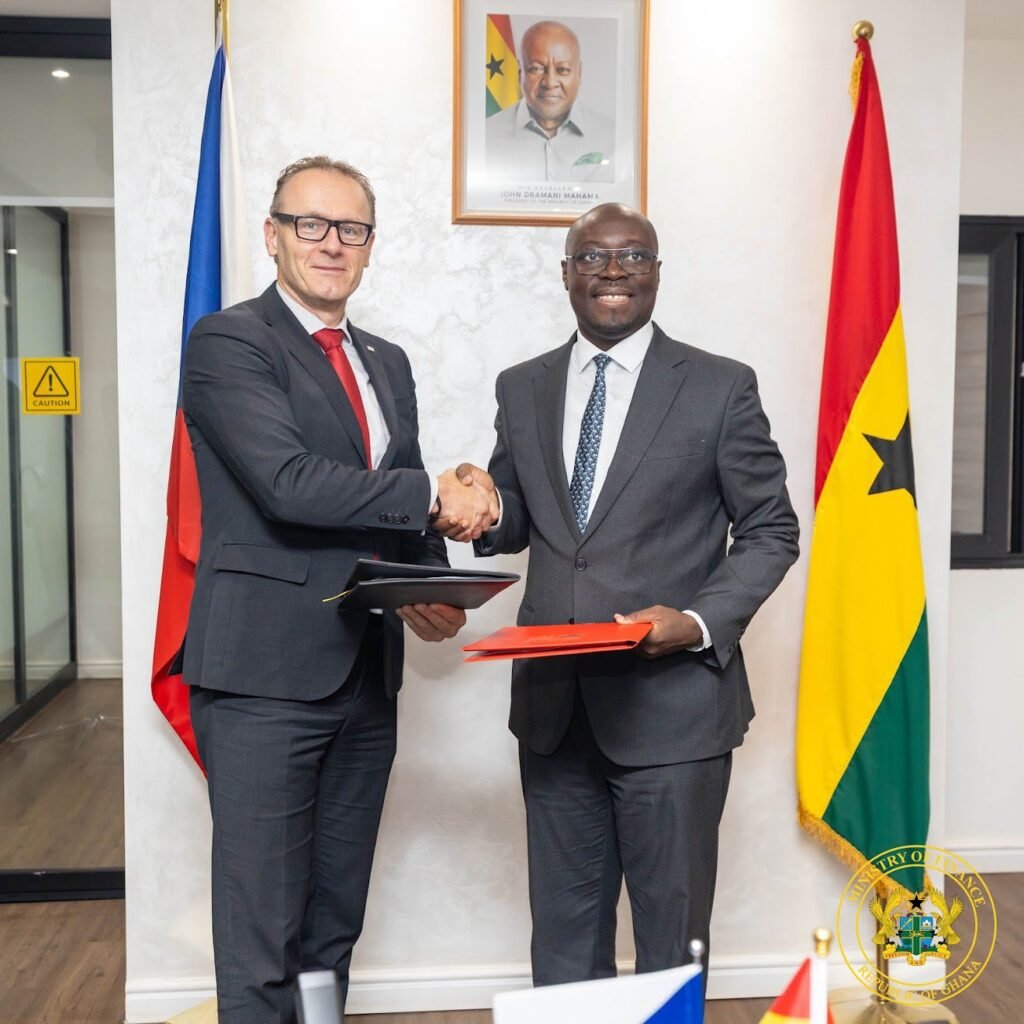 Fresh Hope for Economy as Ghana Signs Landmark Bilateral Debt Deal with Czech Republic 5 Ghana and Czech Republic Sign Debt Deal 5