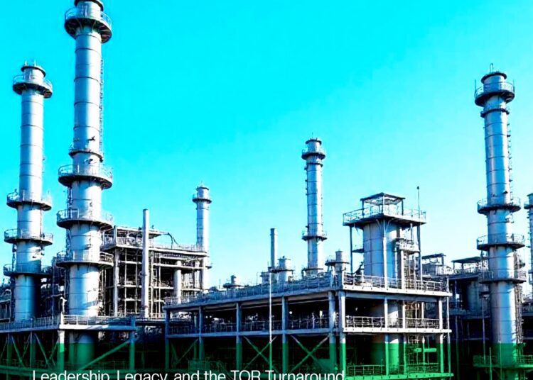 IES Applauds TOR’s Return to Crude Refining Operations 1 Tema Oil Refinery (TOR)
