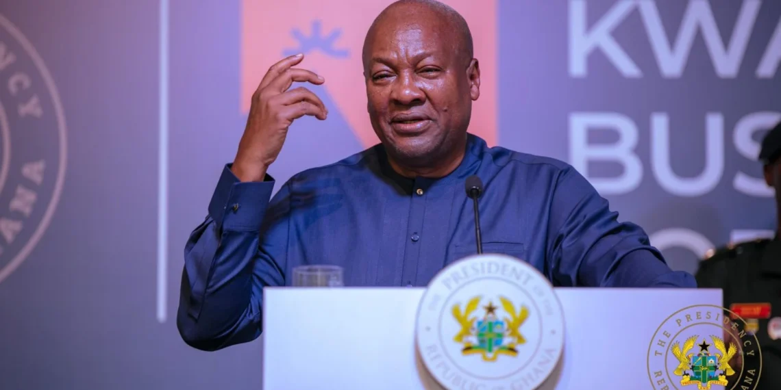 President John Mahama, Ghana's Economy Lead