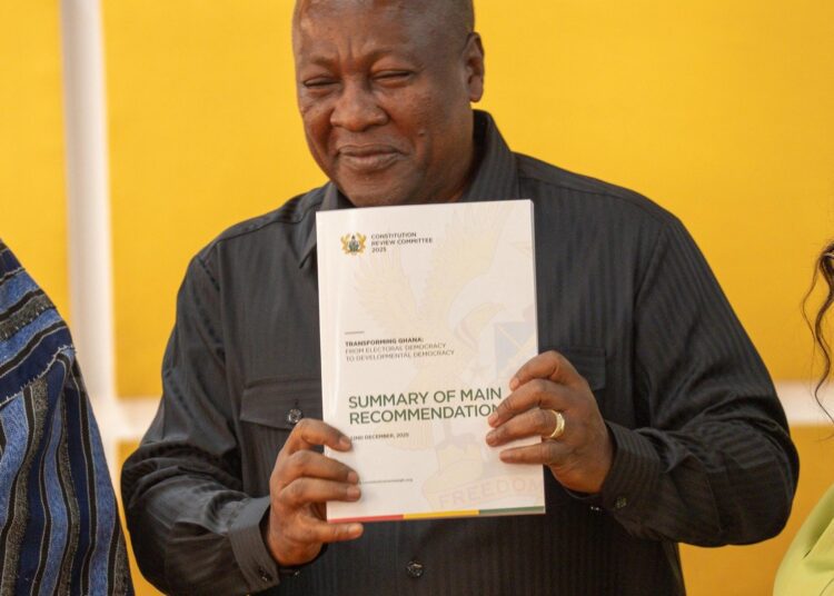 CRC’s Recommendation Radical but Necessary – Mahama Signals Firm Action 1 President John Dramani Mahama