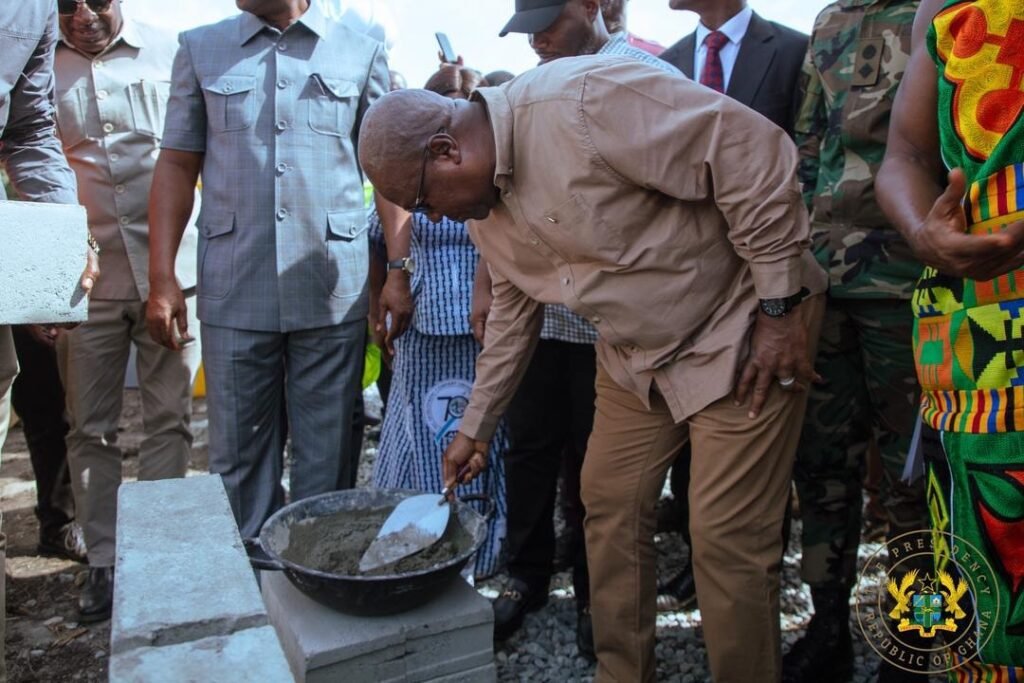 Mahama Breaks Ground for Landmark Ho Oxygen City Housing Project 3 Oxygen City Project 1
