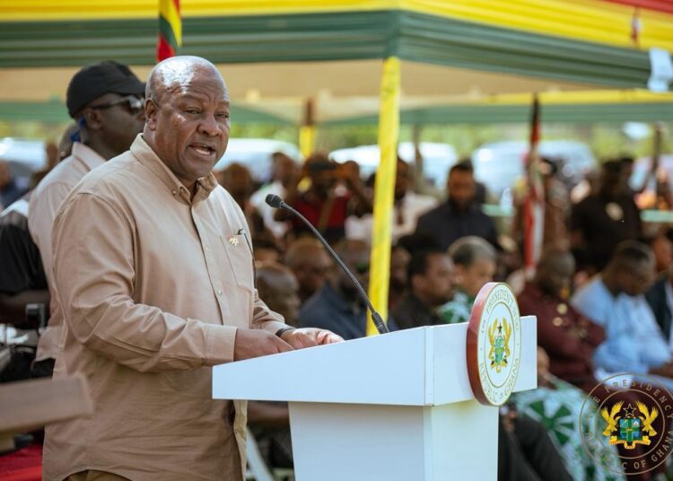 Mahama Unveils Cedi-Priced District Housing Scheme Backed by ₵1.5bn Investment 1 President John Dramani Mahama