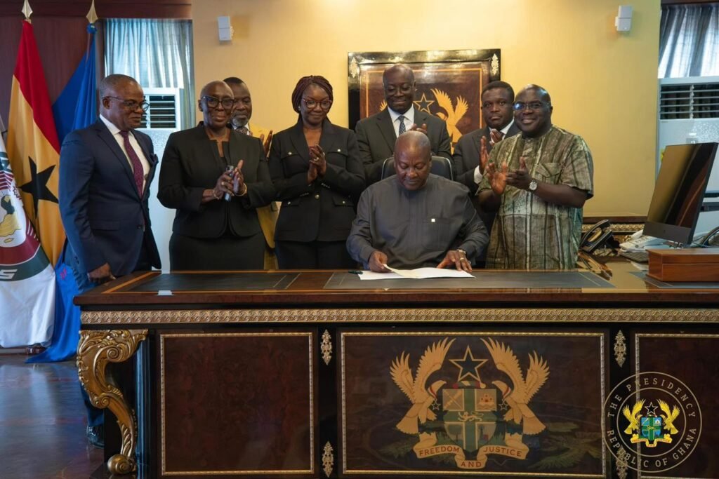 Promised Made, Promised Delivered - Mahama Signs Bill Abolishing COVID-19 Levy 4 President Mahama @Covid 19 Repeals 4