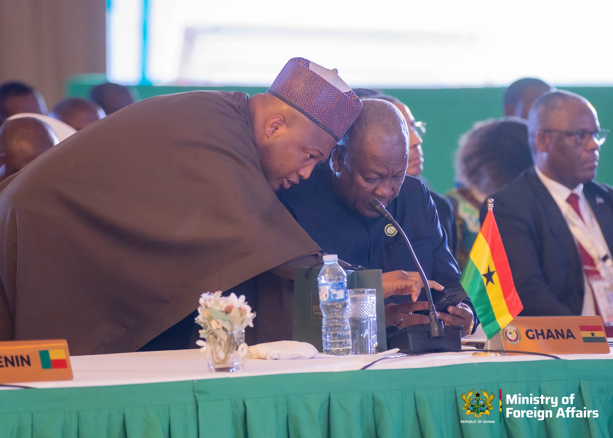 President  John Dramani Mahama @ECOWAS Heads of State Meeting