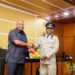 Mahama Hails Police Crime-Fighting Gains, Promises More Logistics Support 12 President John Dramani Mahama and IGP COP Christian Yohonu