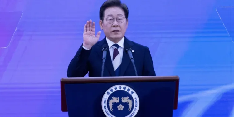 South Korean President Lee Jae Myung