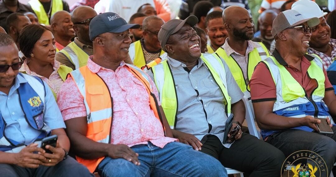 Some Contractors at the Sod cutting ceremony for the construction of the Suyani Outer Ring Road Project