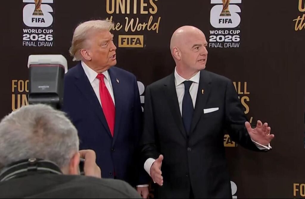 Trump Crowned First FIFA Peace Prize Winner 2 Trump @FIFA 2025 Draw 2