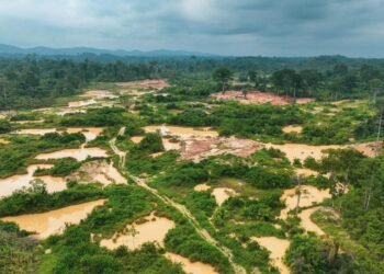 Galamsey Impact of farms in the Ashanti Region