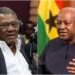 Mr. Cadman Atta Mills(left), President John Mahama(Right)