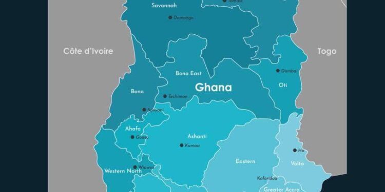 Joint Integration Committee Sets Project Direction Towards Ewoyaa Mine Construction 1 Map of the Ewoyaa Lithium Project