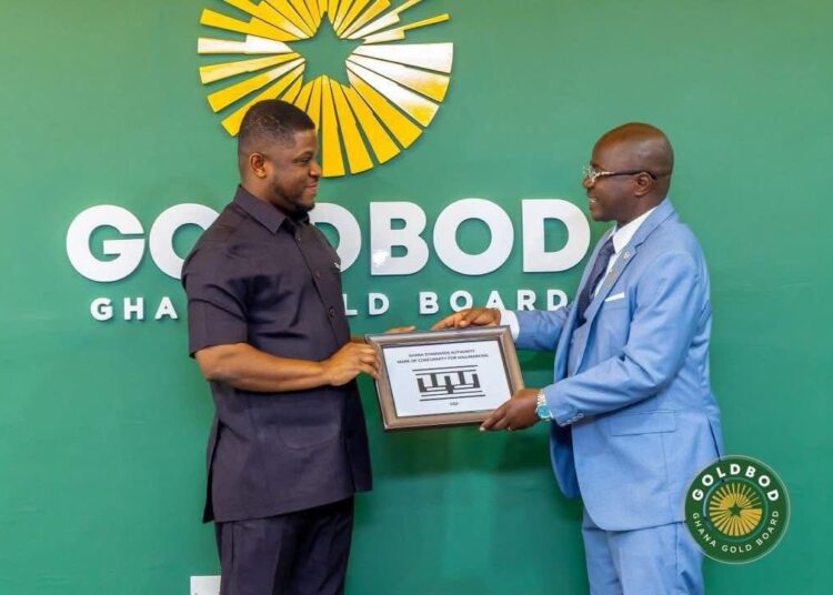 GoldBod Partners GSA for National Gold Scale Calibration 1 Mr. Sammy Gyamfi and Prof. George Agyei