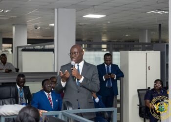 Dr Cassiel Ato Forson, engaging tax officers