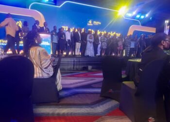 Mr Hayford Kumah speaking @ 2025 Fintech Stakeholder Dinner and Awards