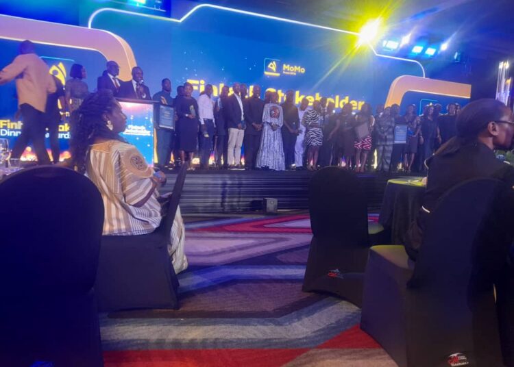 Mr Hayford Kumah speaking @ 2025 Fintech Stakeholder Dinner and Awards