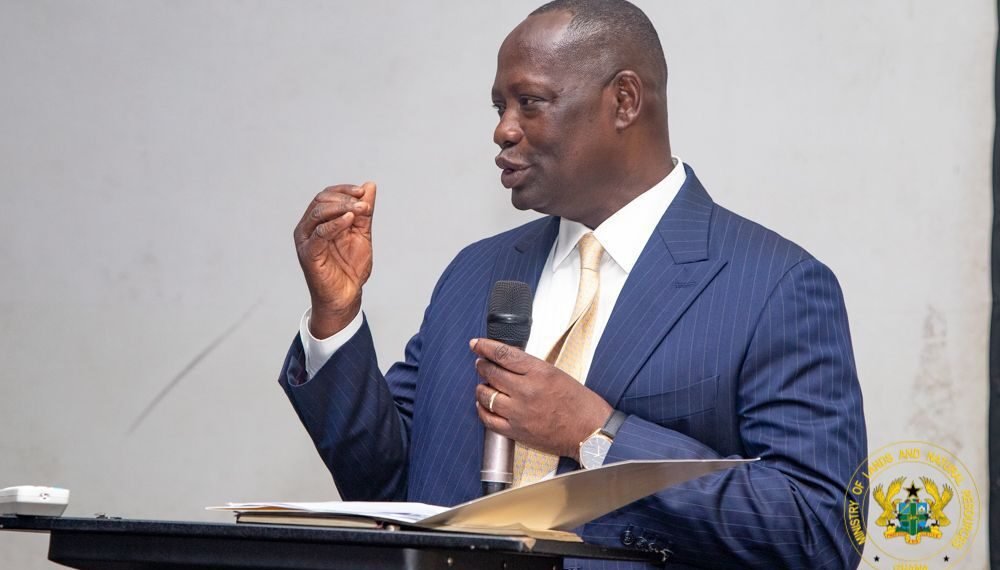 Lands Minister, Hon. Emmanuel Armah-Kofi Buah