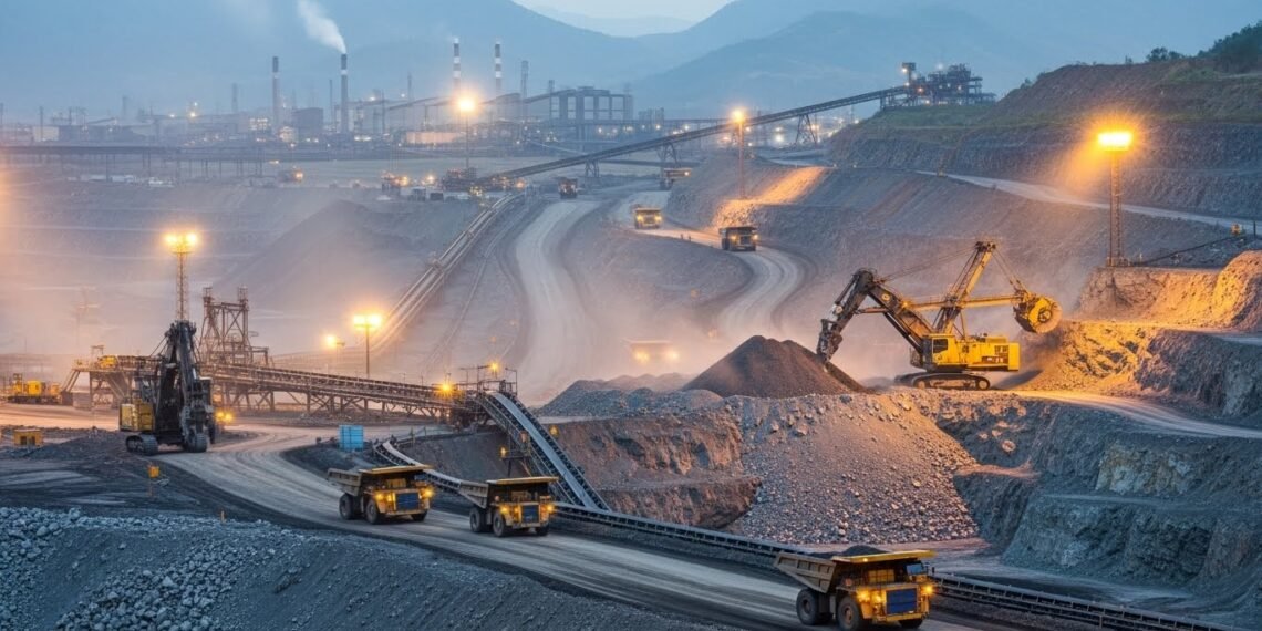 Large-Scale Mining site