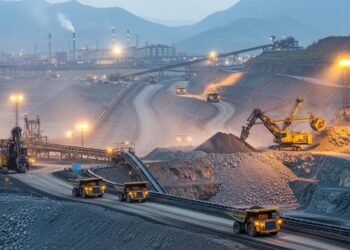 Large-Scale Mining site