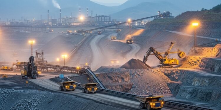 Large-Scale Mining site