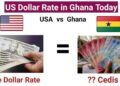Cedi makes an annual appreciation against the US dollar