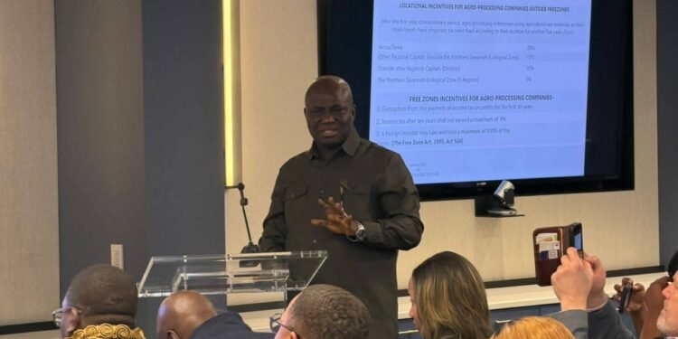 Hon. Eric Opoku, Minister for Food and Agriculture