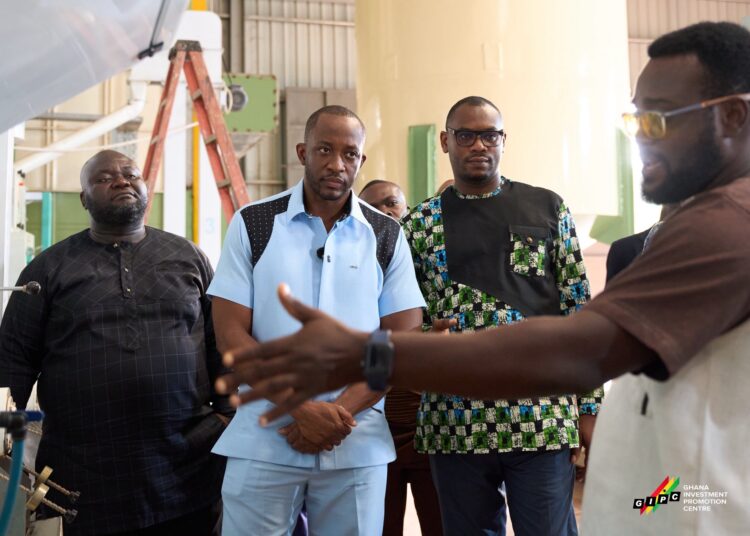 Abdul Razak Baba, DCEO of GIPC at the Ameen Sangari Factory