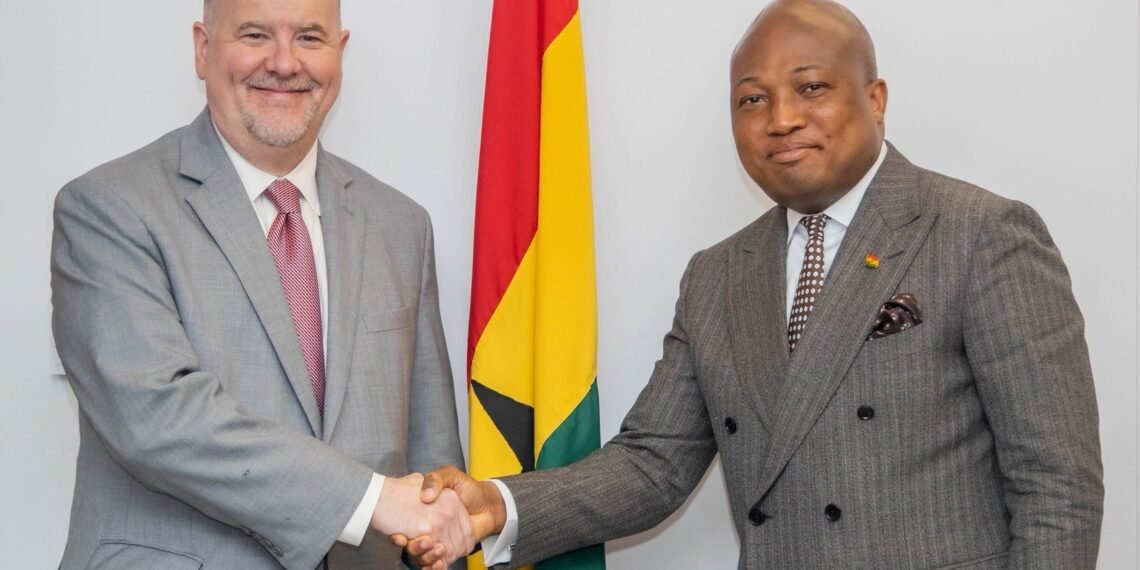 Ghana Gains from Three-Year AGOA Extension by US Congress 1 Minister for Foreign Affairs, Hon. Samuel Okudzeto Ablakwa and Acting US Ambassador to Ghana, Rolf Olson