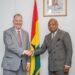 Minister for Foreign Affairs, Hon. Samuel Okudzeto Ablakwa and Acting US Ambassador to Ghana, Rolf Olson