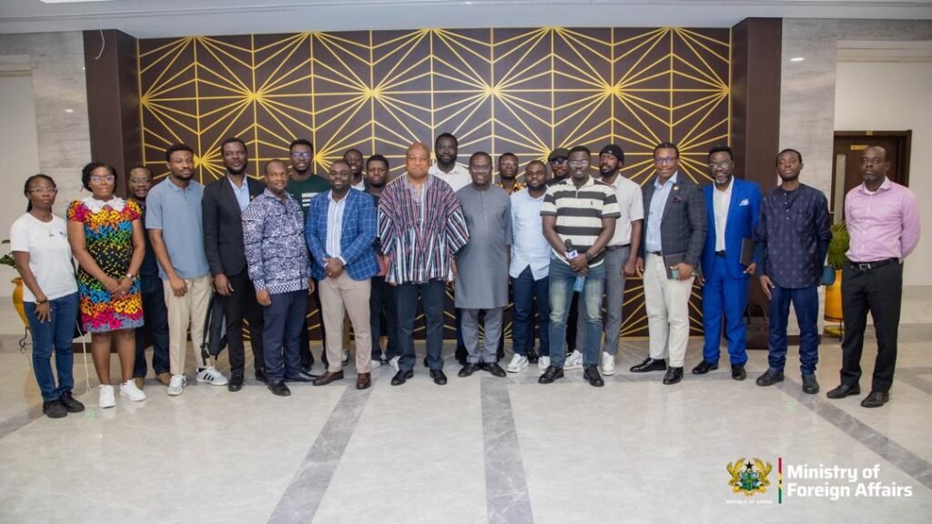 Ablakwa Pledges Improved Protection for Ghanaian Students Abroad 2 Ablakwa with Ghana Europe Student Leaders 2