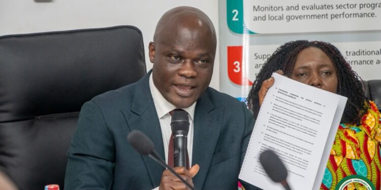 Government to Rollout New Sanitation Enforcement Regime 1 Minister for Local Government, Chieftaincy and Religious Affairs, Hon. Ahmed Ibrahim,