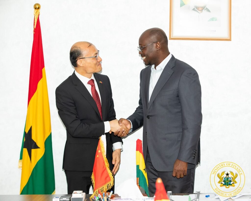 Ato Forson @Chinese Ambassador 1
