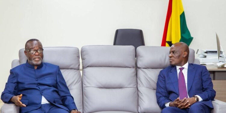 Chief Justice, Paul Baffoe Bonnie and Education Minister Hon Haruna Iddrisu