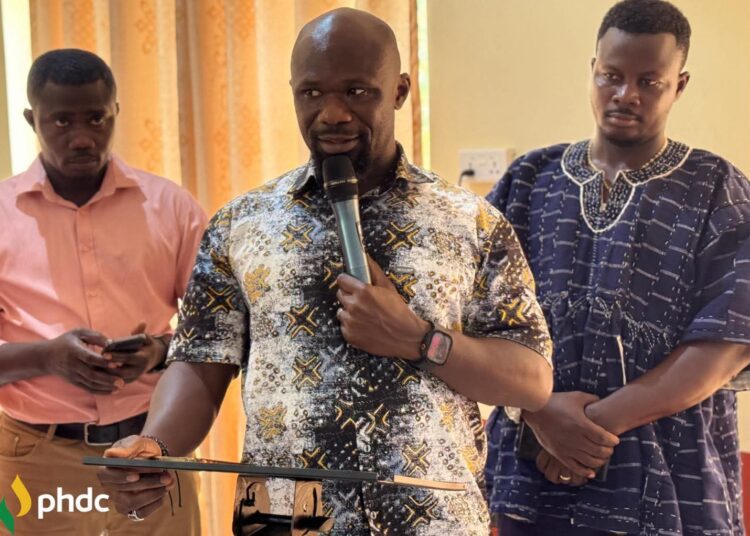 PHDC Assures Traditional Authorities of Petroleum Hub Take-Off 1 Onasis Kobby Rosely, Deputy Chief Executive Officer for Operations and Technical at PHDC