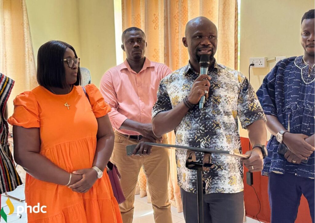 PHDC Assures Traditional Authorities of Petroleum Hub Take-Off 2 Onasis Kobby Rosely, Deputy Chief Executive Officer for Operations and Technical at PHDC