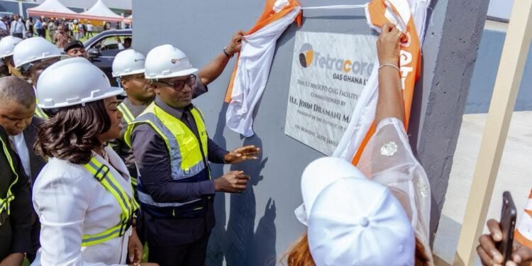 Ghana Commissions First CNG Facility in Energy Transition