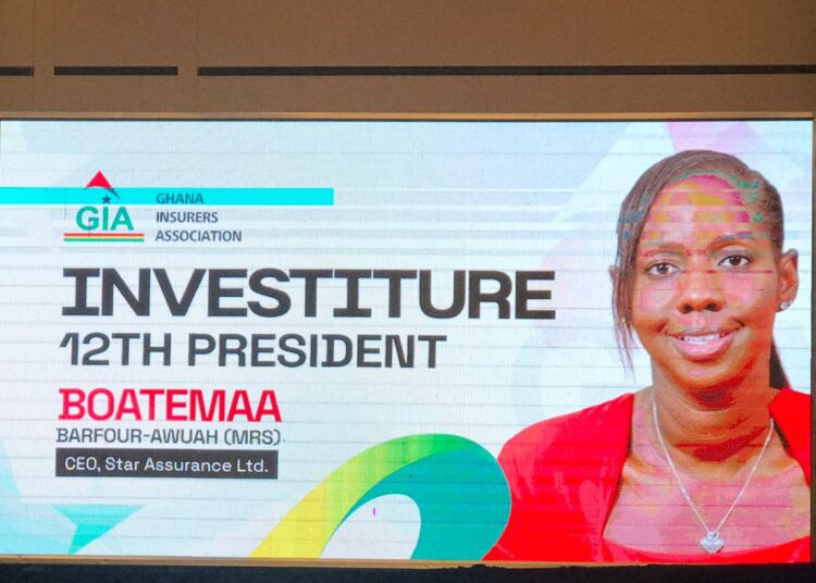 Ghana's Insurance Industry Enters New Era as Boatemaa Barfour-Awuah Takes GIA Helm 1 GIA 12th Induction 1