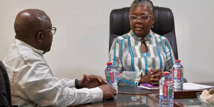 Hon. Emelia Arthur, Minister for Fisheries and Aquaculture