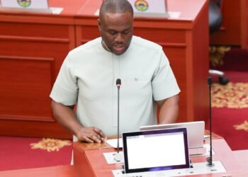 Hon. Kenneth Gilbert Adjei, Minister for Works, Housing and Water Resources