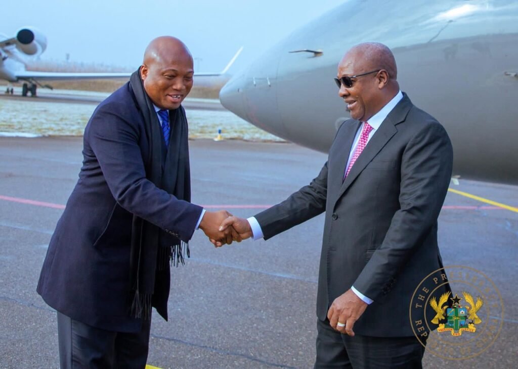 Mahama Sells Accra Reset as Panacea for Africa's Rebound @Davos Convening 2 Mahama @Davos 2