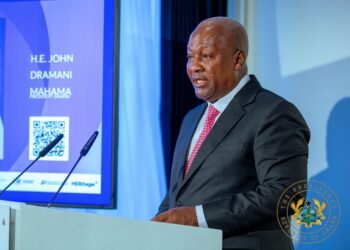 Mahama Sells Accra Reset as Panacea for Africa's Rebound @Davos Convening 4 HE John Dramani Mahama, President of Ghana speaking at the Davos Convening