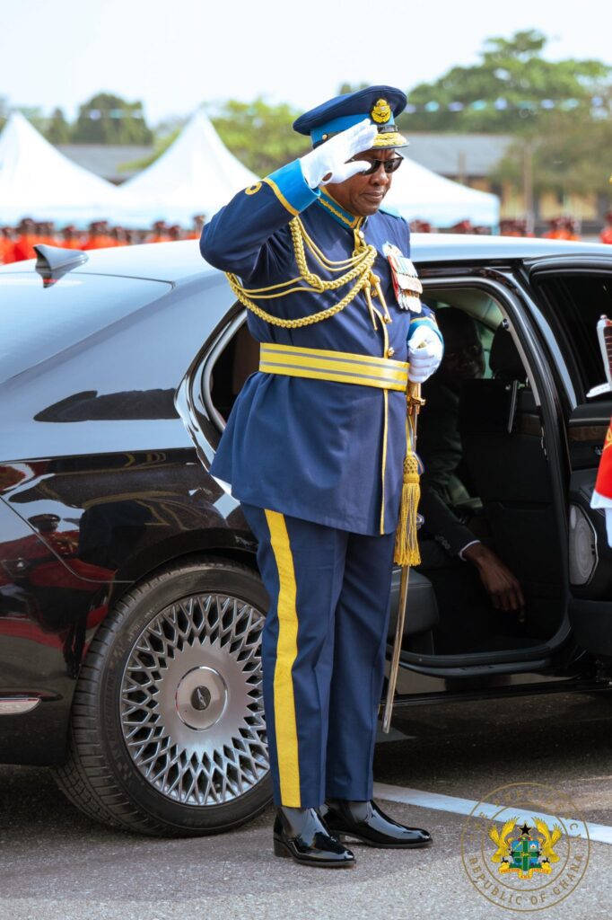 Illegal Mining Will Be Confronted Decisively - Mahama Declares 4 Mahama @GAF Officer Graduation 2
