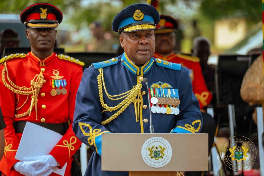 Mahama Commissions 263 Officer Cadets into Ghana Armed Forces 2 Mahama @GAF Officer Graduation 5