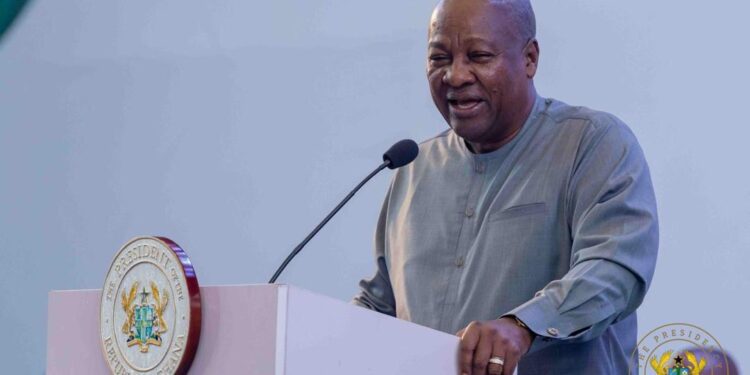 Mahama Commits to Meeting UNESCO Education Spending Target of 4–6 Percent of GDP 1 President of the Republic of Ghana, HE John Dramani Mahama