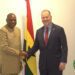 US, Ghana Deepen Cooperation to Combat Human Trafficking, Forced Labour, and Employment Fraud 11 Ghana's Minister of Labour, Jobs and Employment, Dr. Abdul Rashid Hassan Pelpuo and U.S. Chargé d’Affaires, Mr. Rolf A. Olson