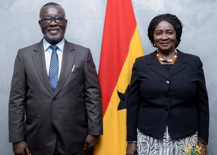 Vice President Backs Judiciary Reforms to Improve Access to Justice 1 Vice President Professor Jane Naana Opoku-Agyemang and Chief Justice, His Lordship Justice Baffoe Bonnie
