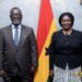 Vice President Professor Jane Naana Opoku-Agyemang and Chief Justice, His Lordship Justice Baffoe Bonnie