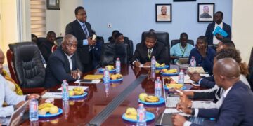 Minerals Commission with Tanzania Delegation
